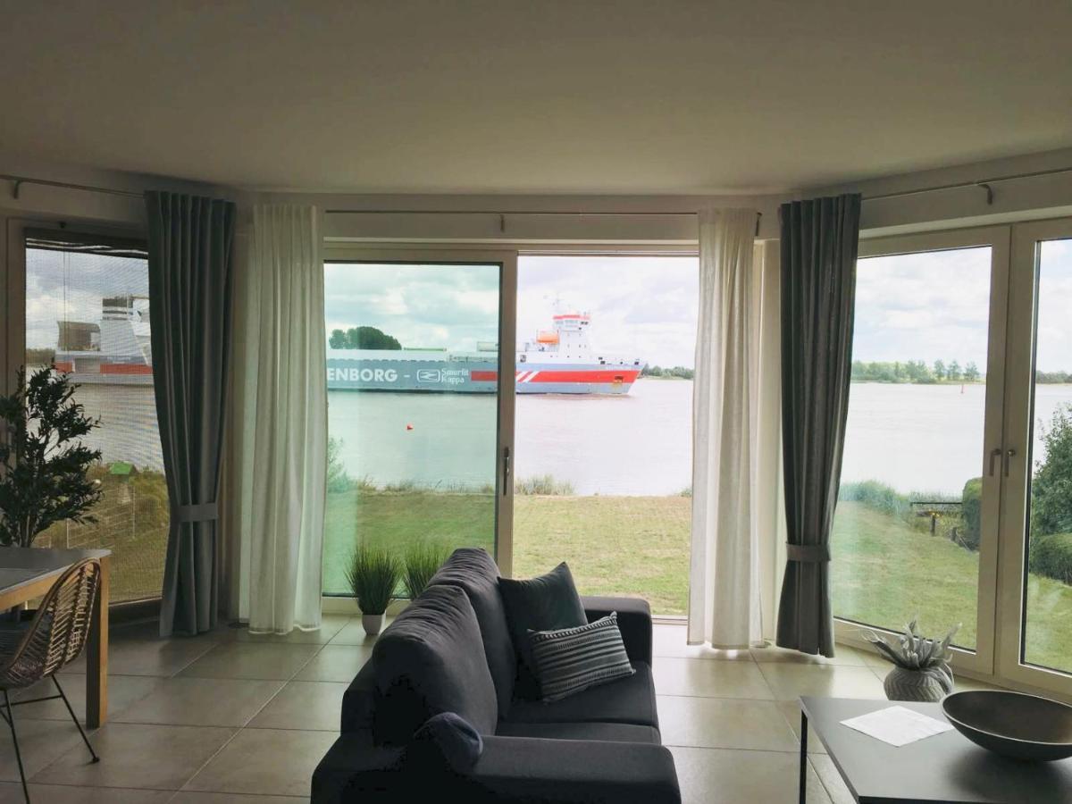 Nautik Strandapartments Luxuswohnung Atlantik Brake  Exterior foto